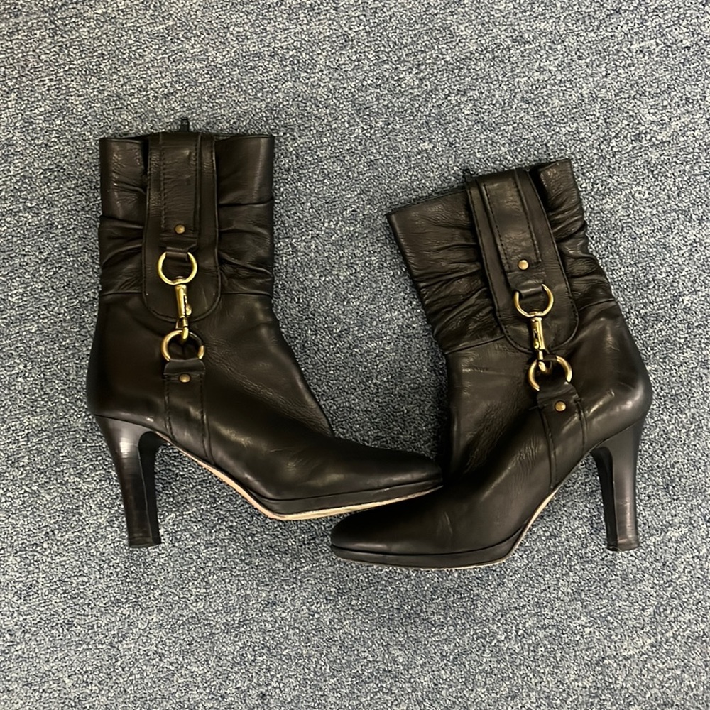 Coach Torree Calf Boots 7.5